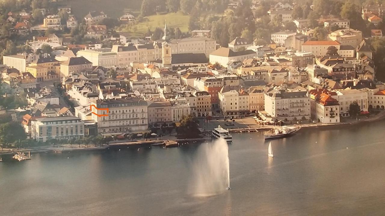 Fantastic Lake And Mountain View, First Row Lakeside Gmunden Εξωτερικό φωτογραφία